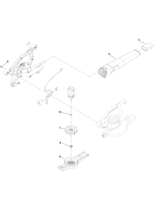 Part Location Diagram of 137-2339 Toro Tube-Blower